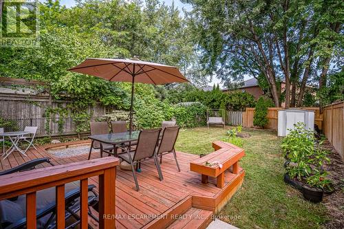 1133 Beechnut Road, Oakville, ON - Outdoor With Deck Patio Veranda With Backyard