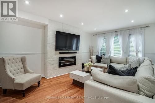 1133 Beechnut Road, Oakville, ON - Indoor Photo Showing Living Room With Fireplace