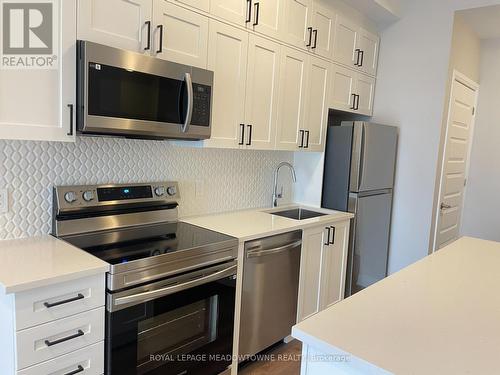 602 - 490 Gordon Krantz Avenue, Milton, ON - Indoor Photo Showing Kitchen With Stainless Steel Kitchen