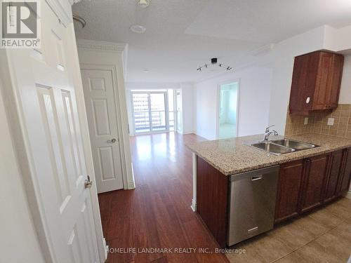 2114 - 15 Greenview Avenue, Toronto, ON - Indoor Photo Showing Kitchen With Double Sink