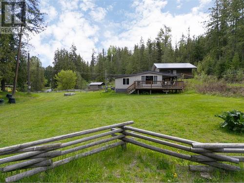 Lots of green space - 68 Specht Road, Cherryville, BC 