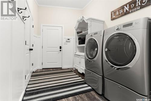 13 Hood Road, Longlaketon Rm No. 219, SK - Indoor Photo Showing Laundry Room