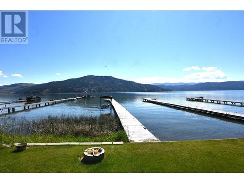 dock - 10983 Westside Road, Vernon, BC - Outdoor With Body Of Water With View