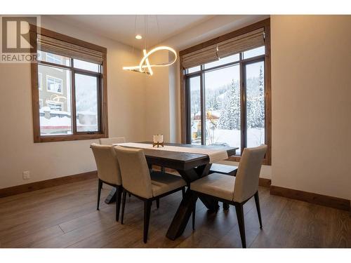 3280 Village Way Unit# 1, Sun Peaks, BC - Indoor Photo Showing Dining Room