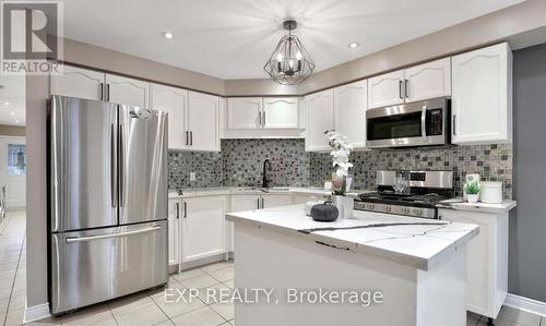 Main - 68 Root Crescent N, Ajax, ON - Indoor Photo Showing Kitchen With Upgraded Kitchen