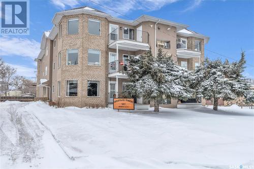 309 561 Broadway Street W, Fort Qu'Appelle, SK - Outdoor With Balcony With Facade