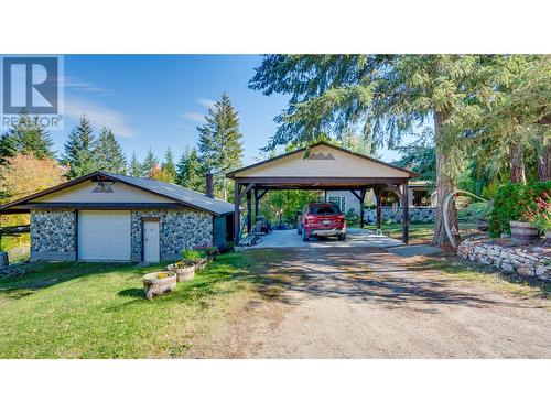 Carport - 2868 Coates Road, Sorrento, BC 