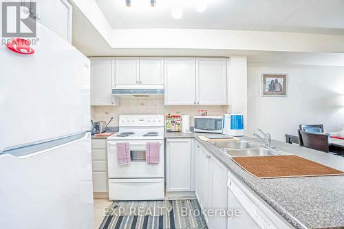 310 - 33 Elm Drive W, Mississauga, ON - Indoor Photo Showing Kitchen With Double Sink