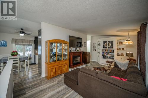 1620 Aberdeen Road, Prince George, BC - Indoor Photo Showing Living Room With Fireplace