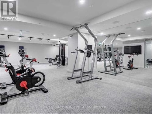 305 - 28 Wellesley Street E, Toronto, ON - Indoor Photo Showing Gym Room