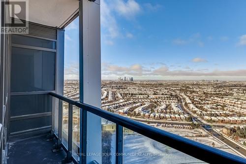 3006 - 30 Upper Mall Way, Vaughan, ON - Outdoor With Balcony With View