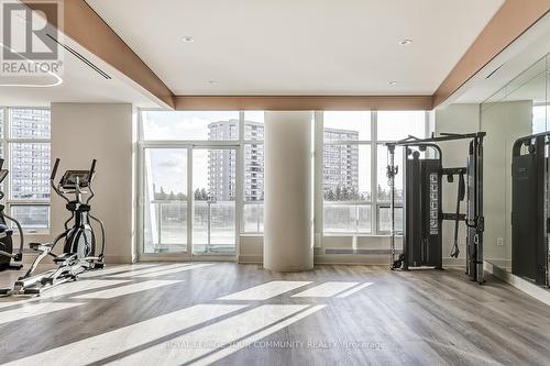 3006 - 30 Upper Mall Way, Vaughan, ON - Indoor Photo Showing Gym Room