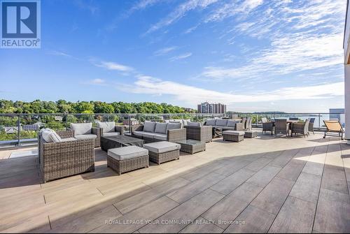 807 - 185 Dunlop Street E, Barrie, ON - Outdoor With Deck Patio Veranda With View