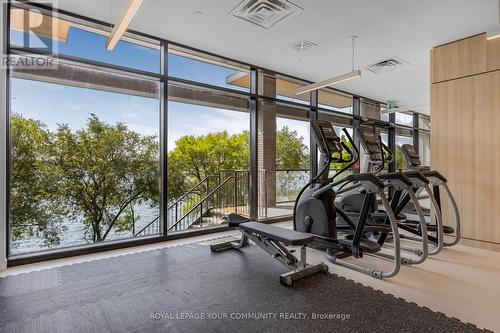 807 - 185 Dunlop Street E, Barrie, ON - Indoor Photo Showing Gym Room