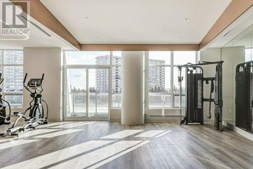 3003 - 30 Upper Mall Way, Vaughan, ON - Indoor Photo Showing Gym Room