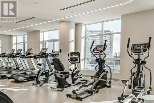 3003 - 30 Upper Mall Way, Vaughan, ON - Indoor Photo Showing Gym Room