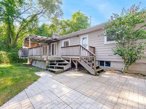 830 South Service Rd, Mississauga, ON - Outdoor With Deck Patio Veranda