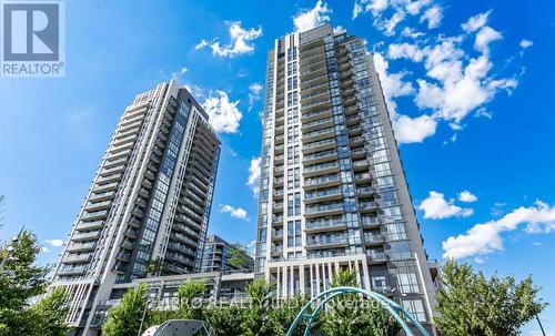 607 - 17 Zorra Street, Toronto, ON - Outdoor With Balcony With Facade