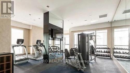 607 - 17 Zorra Street, Toronto, ON - Indoor Photo Showing Gym Room