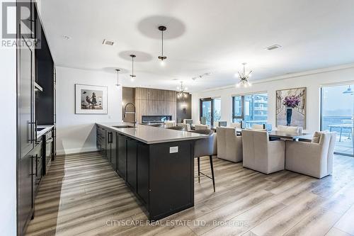 1505 - 15 Glebe Street, Cambridge, ON - Indoor Photo Showing Kitchen With Stainless Steel Kitchen With Upgraded Kitchen