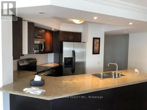 1213 - 5 Northtown Way, Toronto, ON - Indoor Photo Showing Kitchen With Double Sink