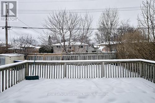 635 Oak Street, Collingwood, ON - Outdoor With Deck Patio Veranda