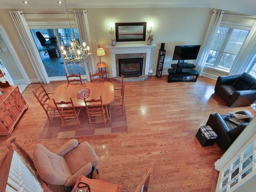 Overall view - 266 Rue Ste-Thérèse, Saint-Jean-Sur-Richelieu, QC - Indoor Photo Showing Living Room With Fireplace