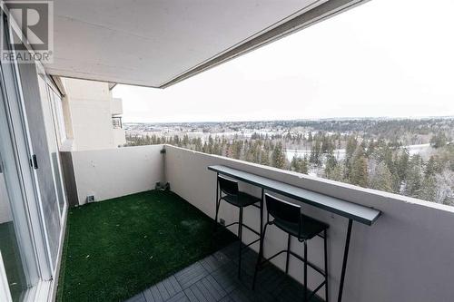 Great place for morning coffee - 912, 4902 37 Street, Red Deer, AB - Outdoor With Balcony With Exterior