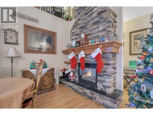 1450 Rose Meadow Drive Unit# 7, West Kelowna, BC - Indoor With Fireplace