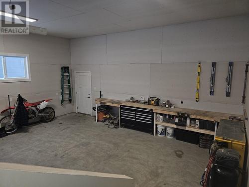 445 Reid Drive, Vanderhoof, BC - Indoor Photo Showing Garage