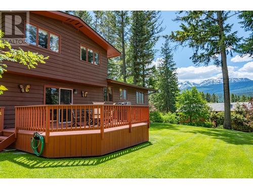 1309 Selkirk Drive, Golden, BC - Outdoor With Deck Patio Veranda