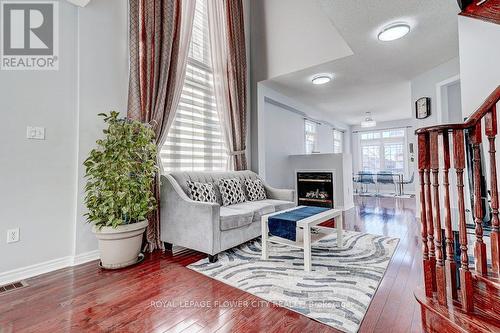 99 Southlake Boulevard, Brampton, ON - Indoor Photo Showing Living Room With Fireplace