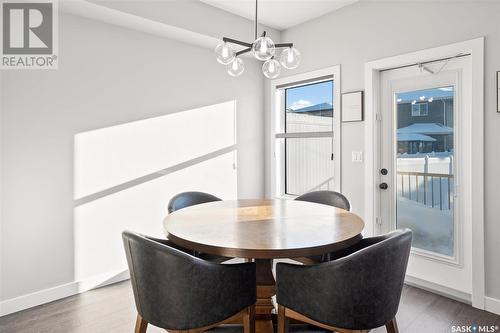 352 Brighton Gate, Saskatoon, SK - Indoor Photo Showing Dining Room