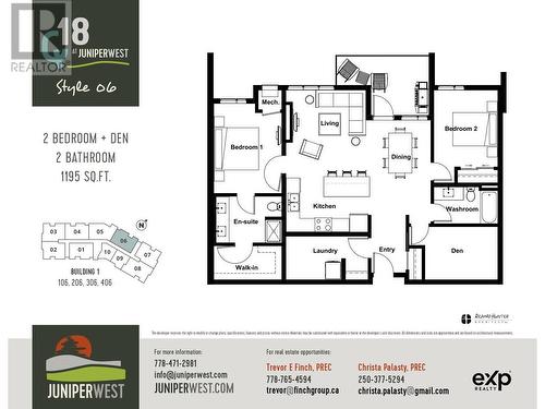 Unit 306 Floor Plan - 1844 Qu'Appelle Boulevard Unit# 306, Kamloops, BC - Other