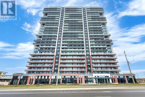 508 - 2550 Simcoe Street N, Oshawa, ON - Outdoor With Balcony With Facade