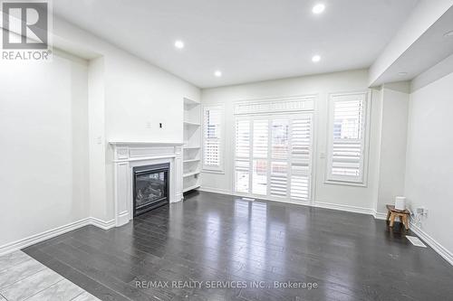 62 Hogan Manor Drive, Brampton, ON - Indoor With Fireplace