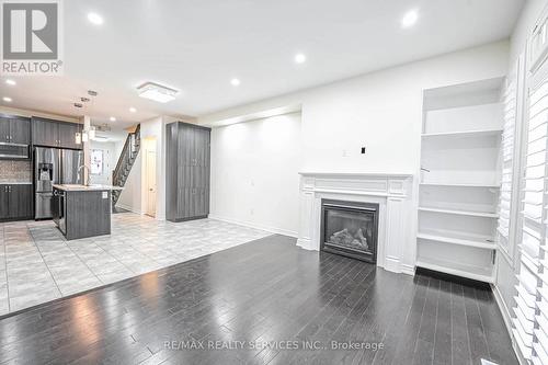 62 Hogan Manor Drive, Brampton, ON - Indoor With Fireplace