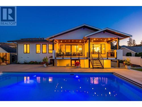 415 Curlew Drive, Kelowna, BC - Outdoor With In Ground Pool With Deck Patio Veranda