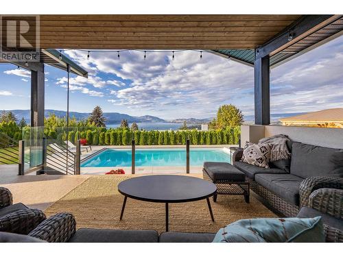 415 Curlew Drive, Kelowna, BC - Outdoor With In Ground Pool With Deck Patio Veranda With View With Exterior