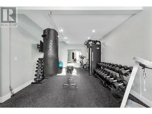 415 Curlew Drive, Kelowna, BC - Indoor Photo Showing Gym Room