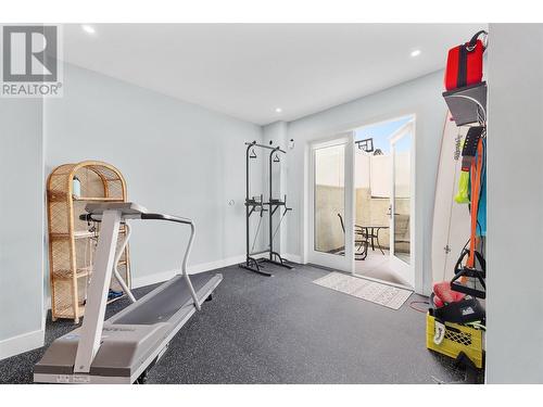 415 Curlew Drive, Kelowna, BC - Indoor Photo Showing Gym Room