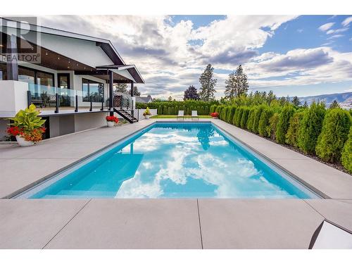 415 Curlew Drive, Kelowna, BC - Outdoor With In Ground Pool With Deck Patio Veranda