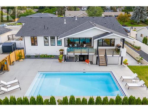 415 Curlew Drive, Kelowna, BC - Outdoor With In Ground Pool With Deck Patio Veranda