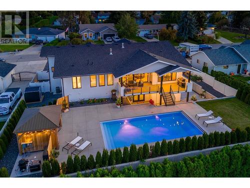 415 Curlew Drive, Kelowna, BC - Outdoor With In Ground Pool With Deck Patio Veranda