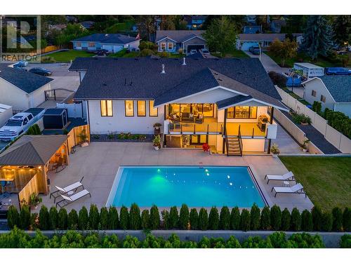 415 Curlew Drive, Kelowna, BC - Outdoor With In Ground Pool With Deck Patio Veranda