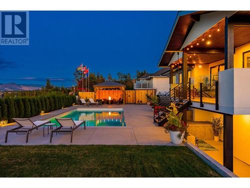 415 Curlew Drive, Kelowna, BC - Outdoor With In Ground Pool