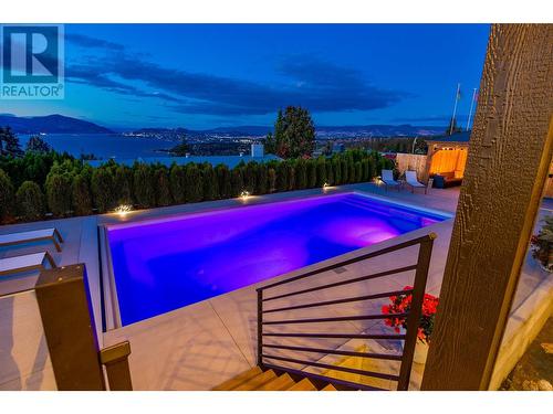 415 Curlew Drive, Kelowna, BC - Outdoor With In Ground Pool With View