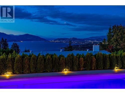 415 Curlew Drive, Kelowna, BC - Outdoor With Body Of Water With In Ground Pool With View