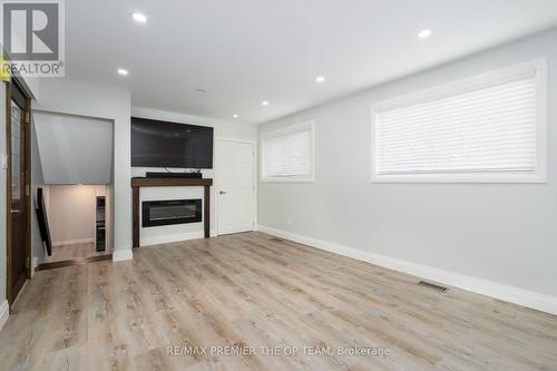 Bsmt - 20 Ottaway Avenue, Barrie, ON - Indoor With Fireplace