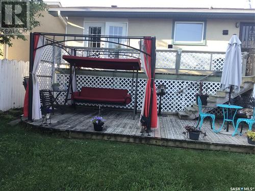 1122 Warner Street W, Moose Jaw, SK - Outdoor With Deck Patio Veranda With Exterior